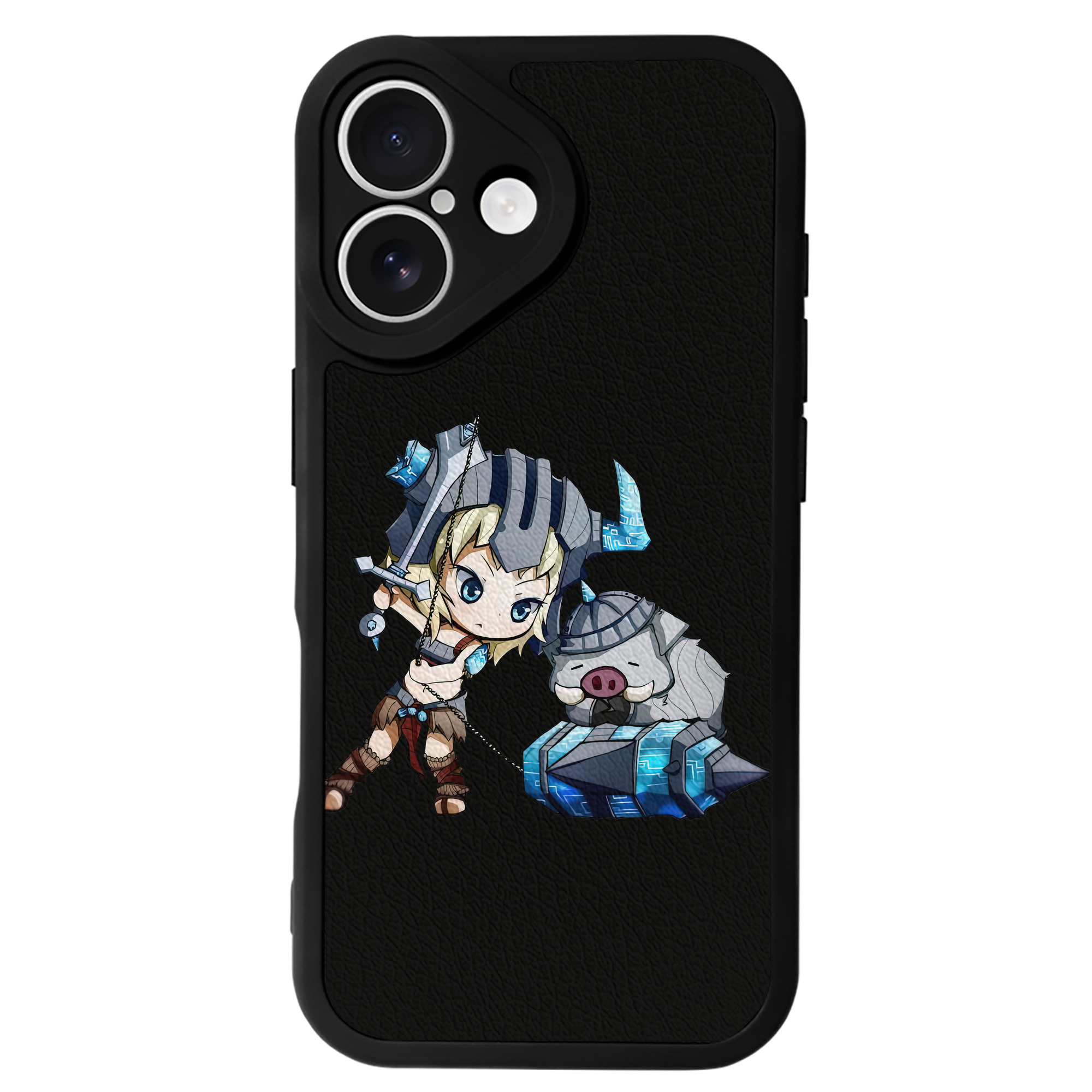 リーグ・オブ・レジェンド League of Legends LOL 【iPhone 16シリーズ対応】シリコンスマホケース（レザー調） 材質：シリコン